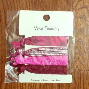 4 Vera Bradley Hair Ties